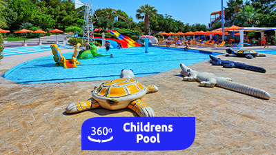 360° experience: Children's Pool - Jacuzzi & Whirlpool